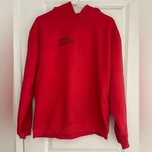 White Fox red hoodie size S/M